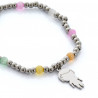Pulsera summer niño plateada