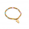 Pulsera summer niño dorado
