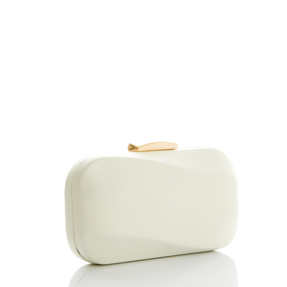 Cartera vague blanca