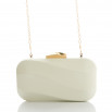 Cartera vague blanca