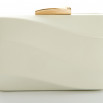 Cartera vague blanca