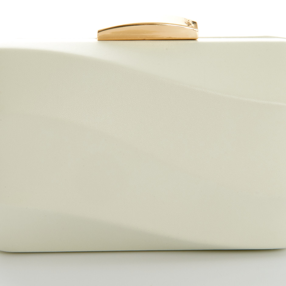 Cartera vague blanca