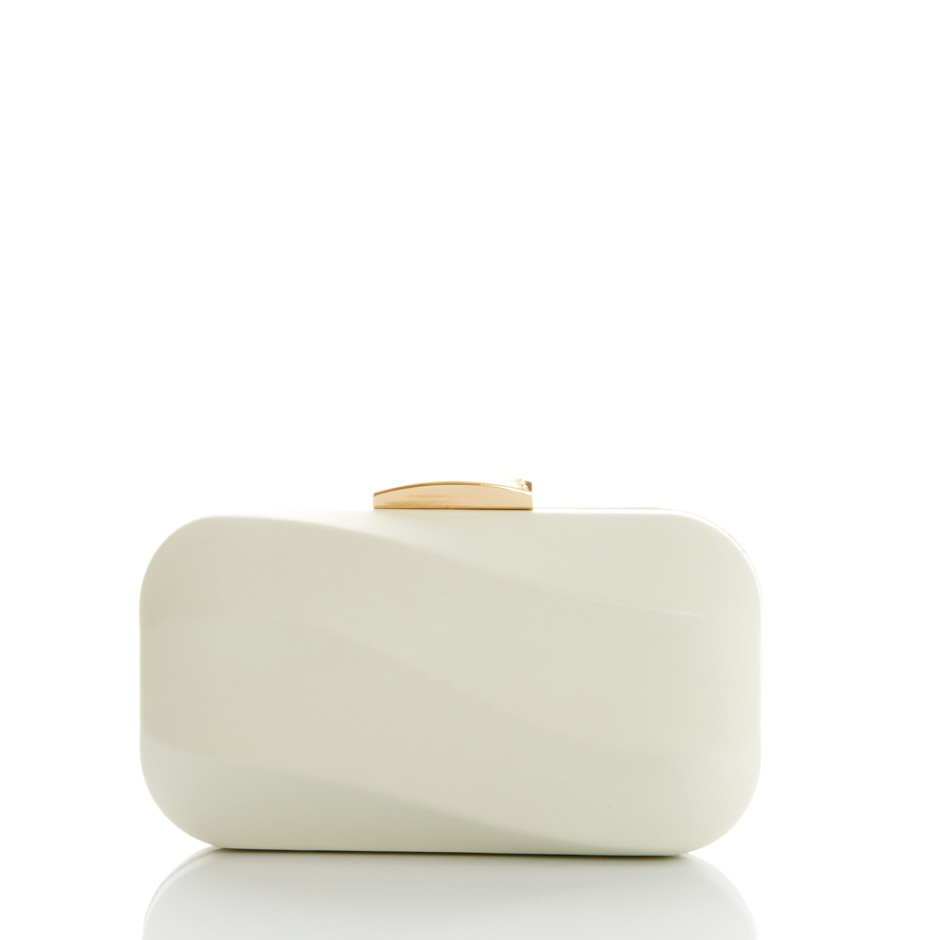 Cartera vague blanca