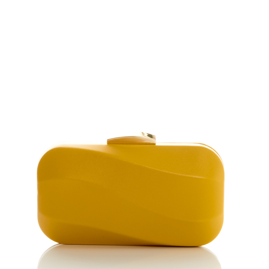 Cartera vague mostaza