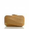 Cartera vague oro