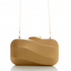 Cartera vague oro