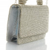 Cartera sare plateada