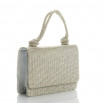 Cartera sare plateada