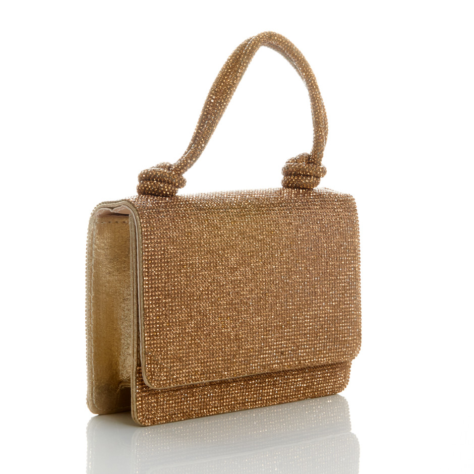 Cartera sare dorada