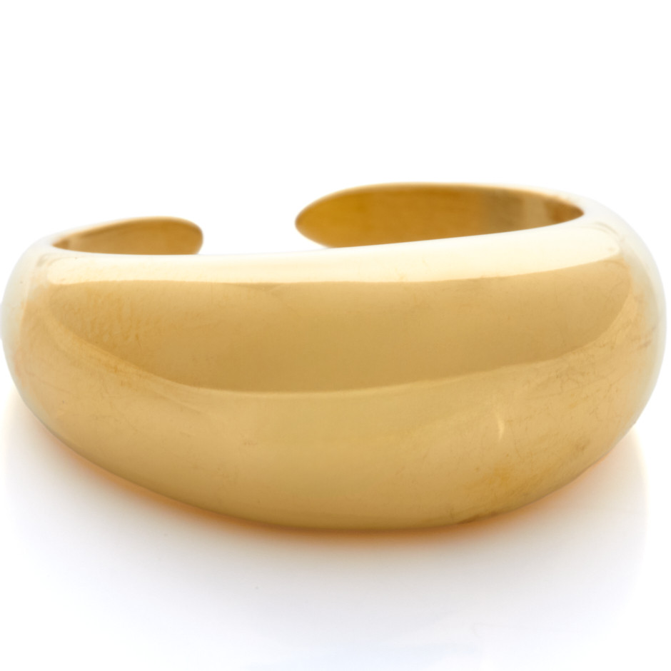 Anillo nube dorado
