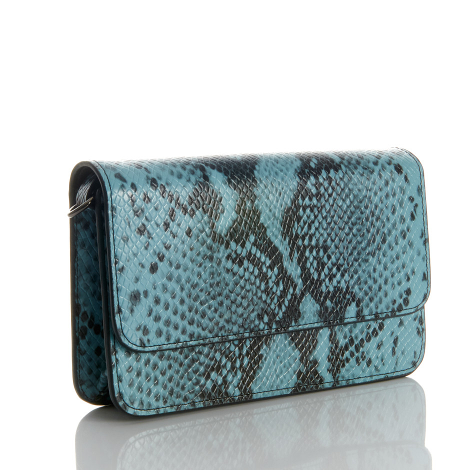 Bolso snake azul