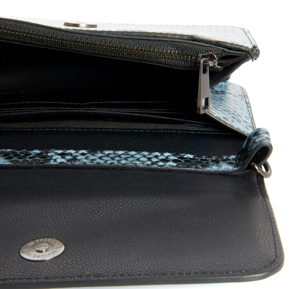 Bolso snake azul