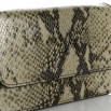 Bolso snake beige