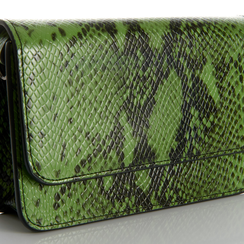 Bolso snake verde