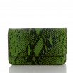 Bolso snake verde