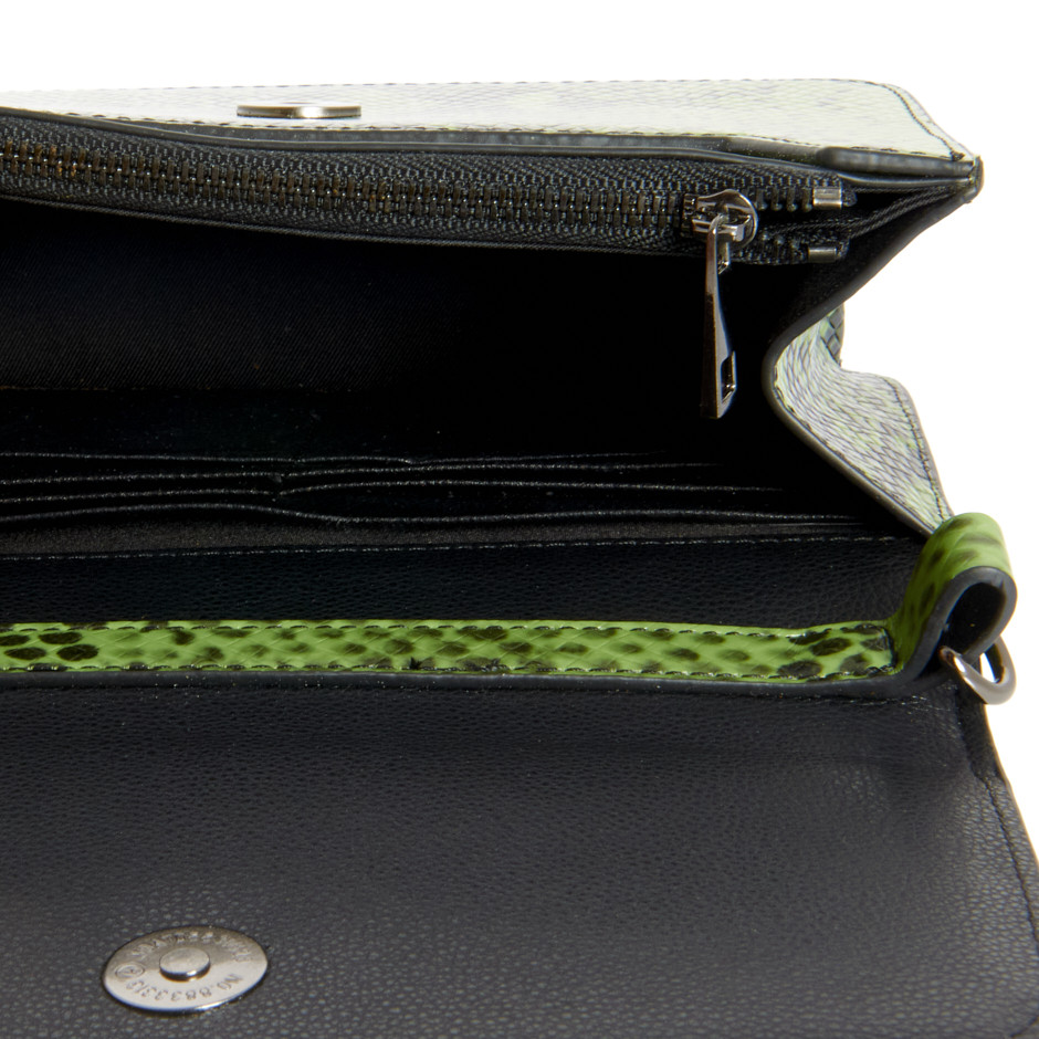 Bolso snake verde