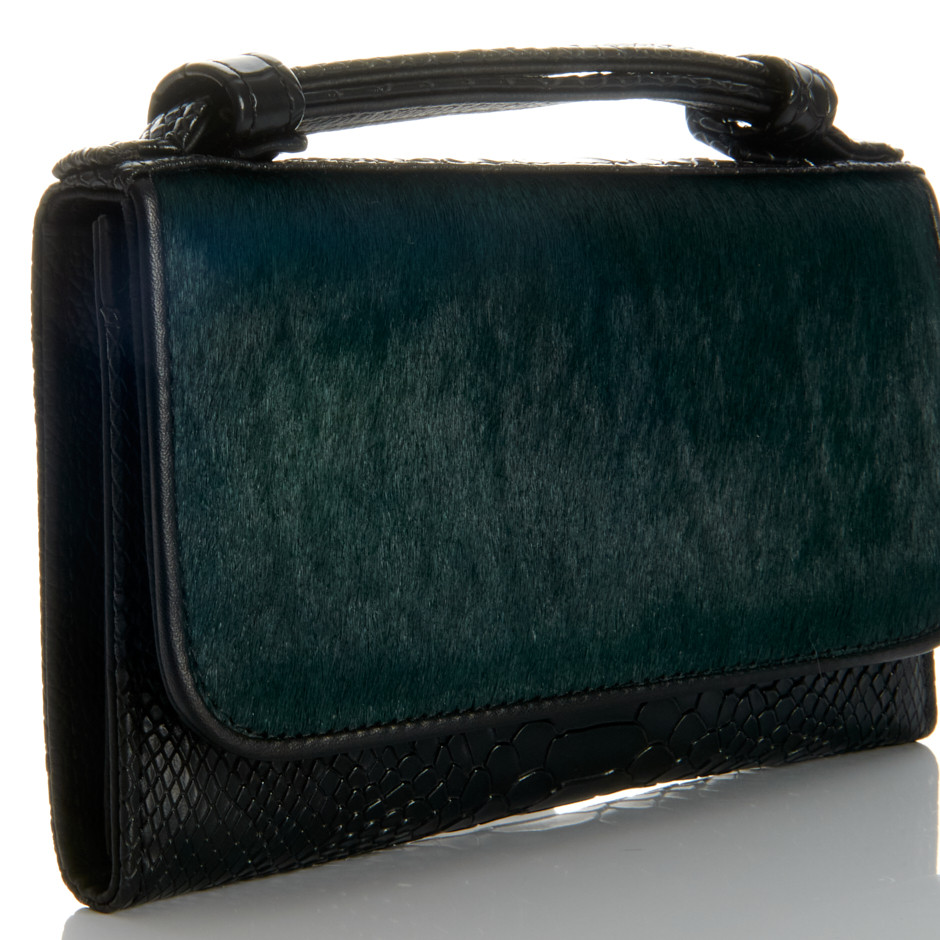 Bolso leather verde