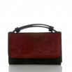 Bolso leather burdeos