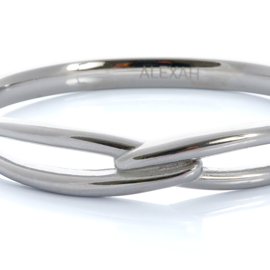 Brazalete union plateado
