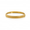 Brazalete cuadros dorado
