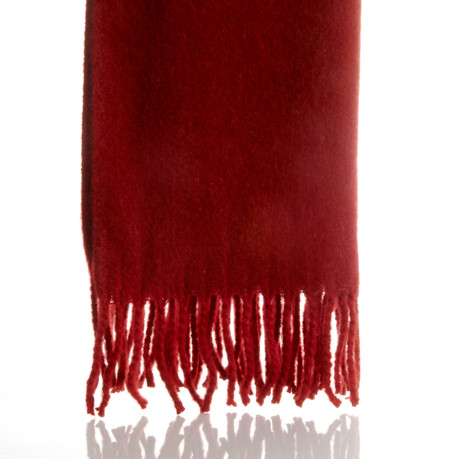 Bufanda classic roja