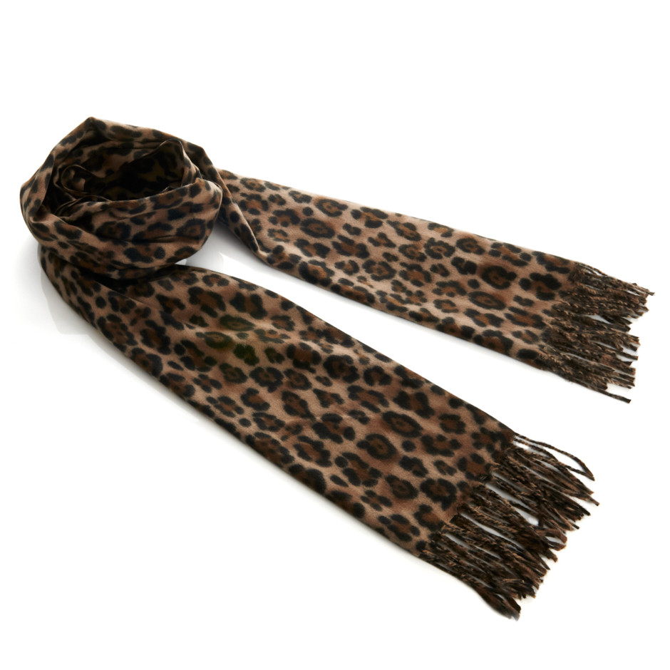 Bufanda print camel