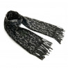 Bufanda print gris