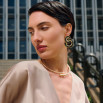 Collar circus dorado