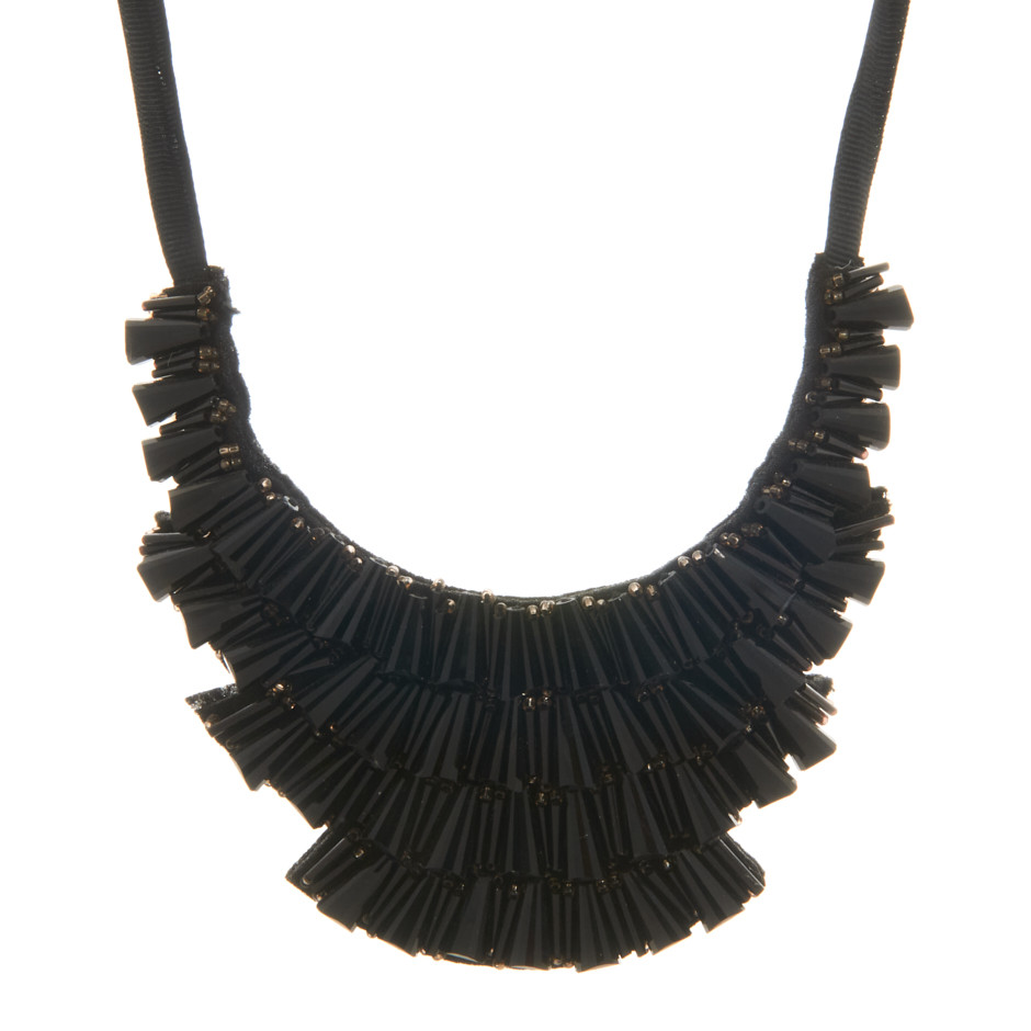 Collar maxi negro