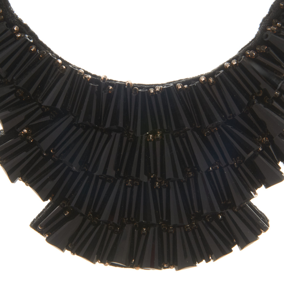 Collar maxi negro
