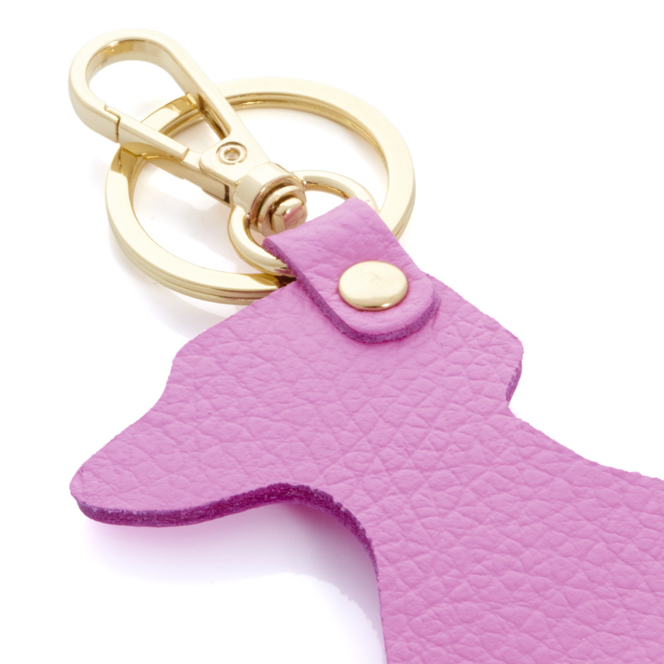 Llavero dog rosa