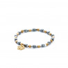Pulsera cuadritos flor
