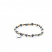 Pulsera cuadritos estrella