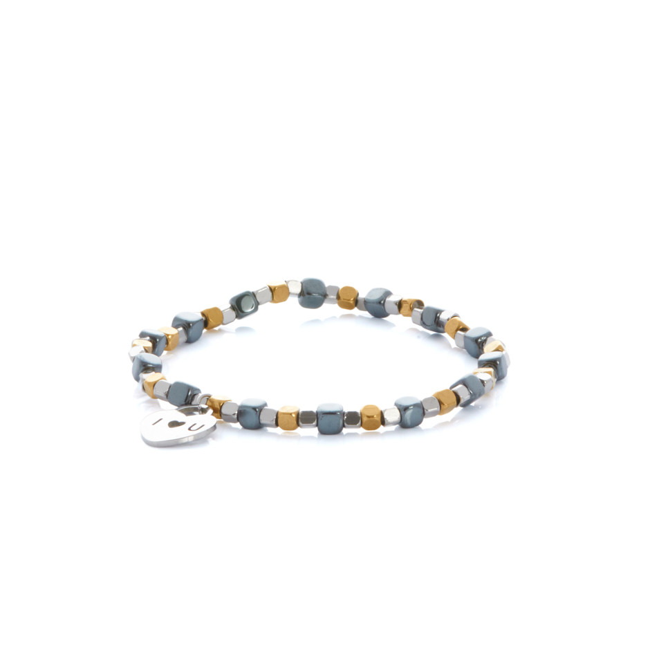 Pulsera cuadritos love