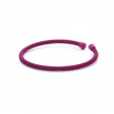 Pulsera malla ball fucsia
