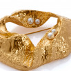 Broche loop dorado