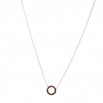 Set skyline colgante, pulsera y pendiente plateado