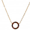 Set skyline colgante, pulsera y pendiente dorado