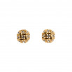 Pendiente eighty dorado