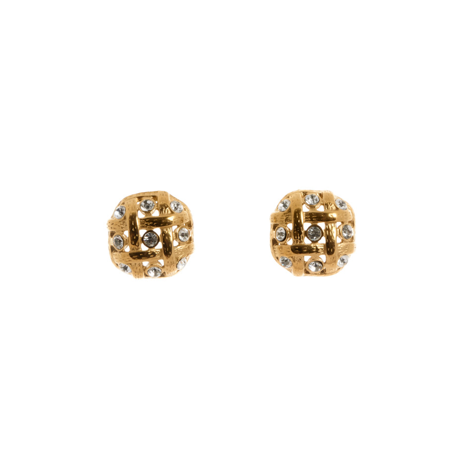 Pendiente eighty dorado