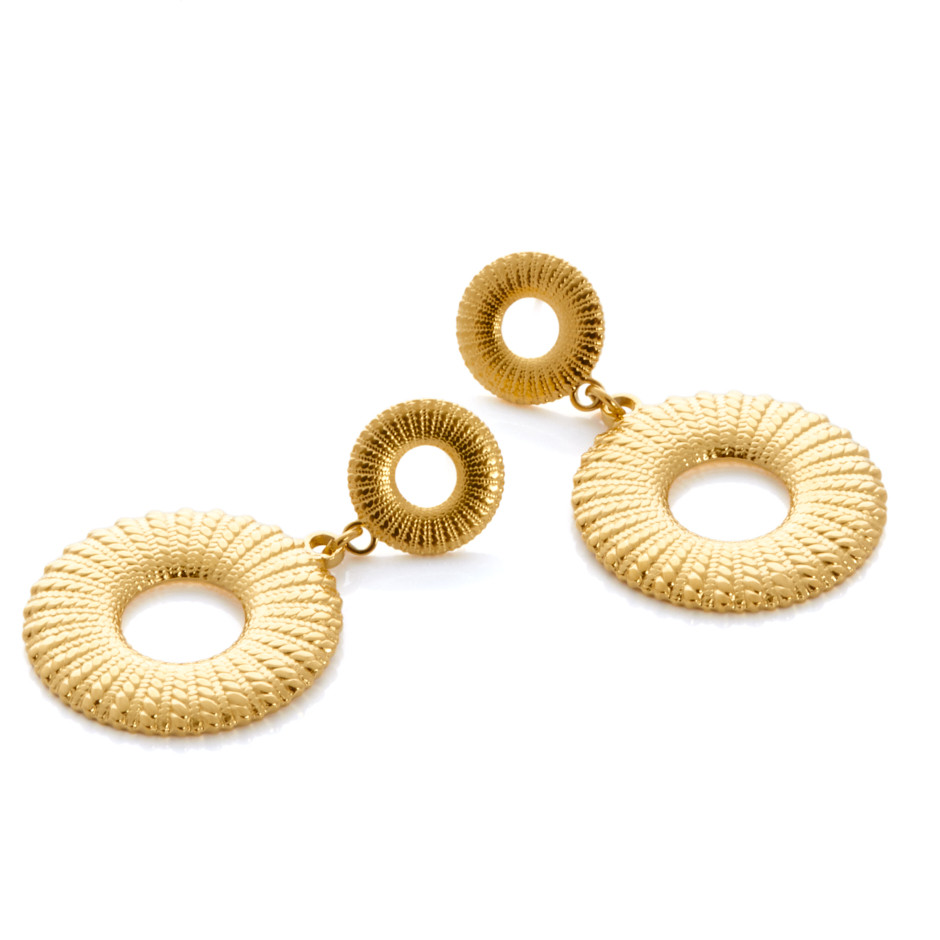 Pendiente curve dorado