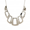 Collar chicago plateado