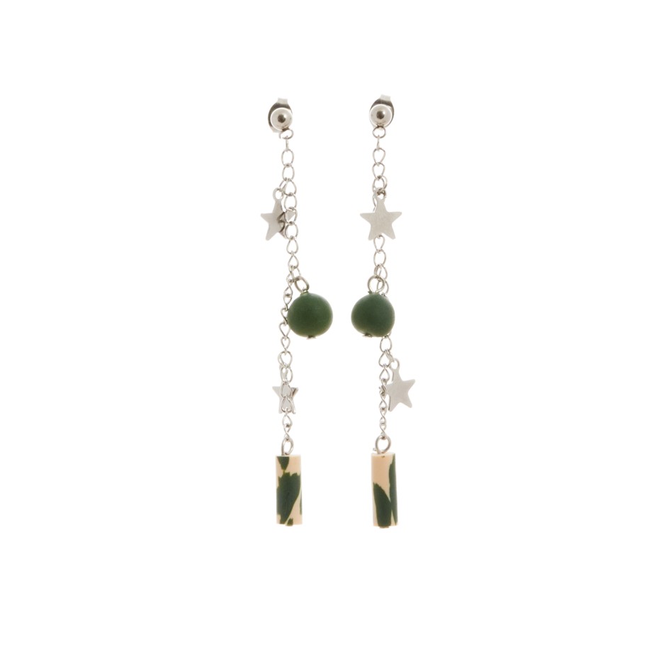 SLM Estelar plateado verde