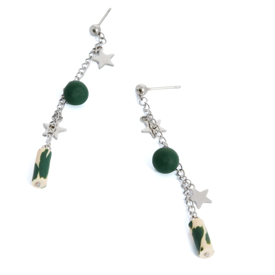 SLM Estelar plateado verde