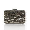 Cartera pieza plateado