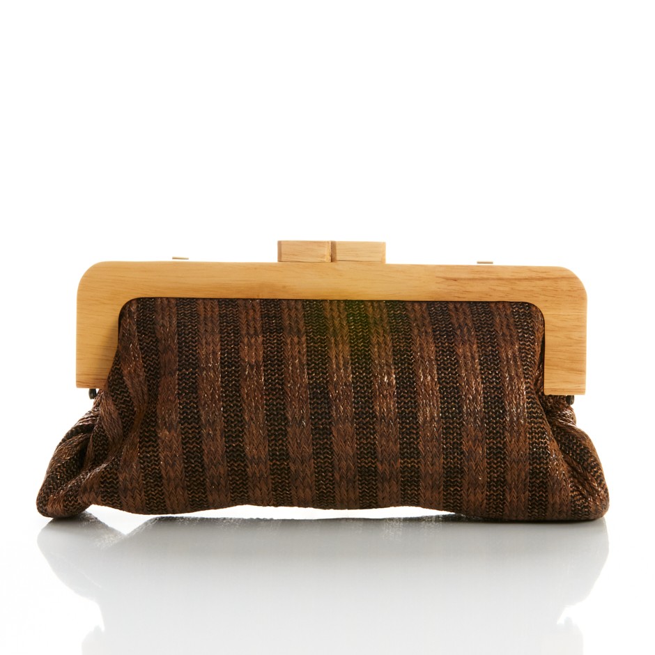 Cartera samos marrón