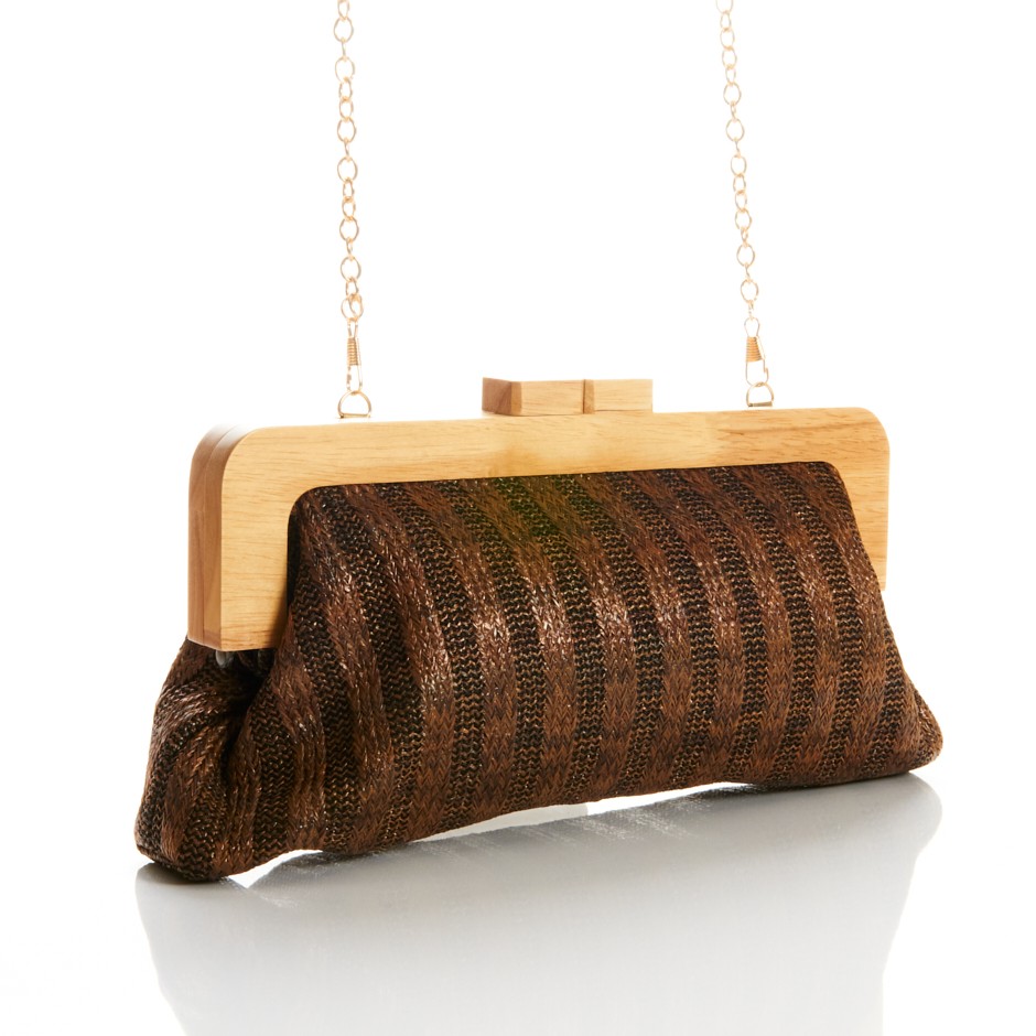 Cartera samos marrón