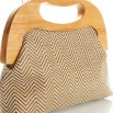 Cartera creta camel