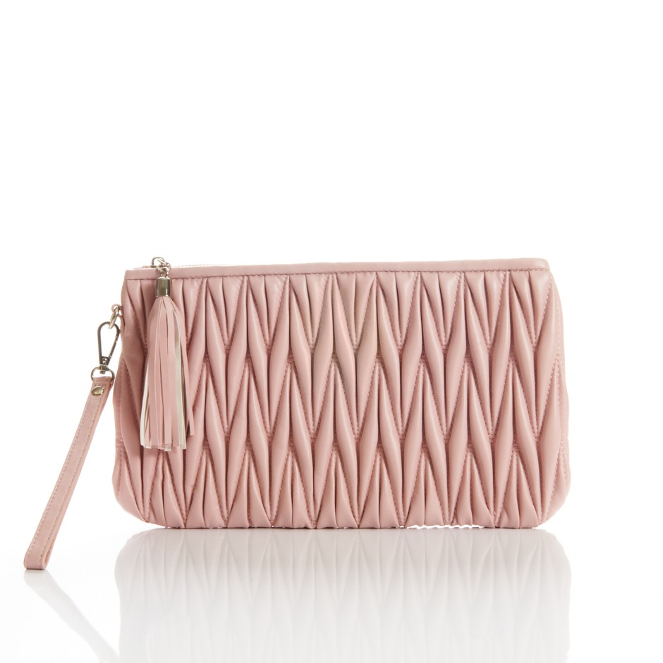 Cartera santorini rosa