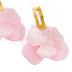 Pendiente creta racimo rosa